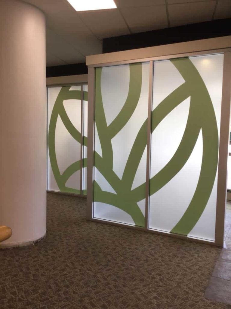 Decorative Window Film Custom Designs in San Francisco Bay Area